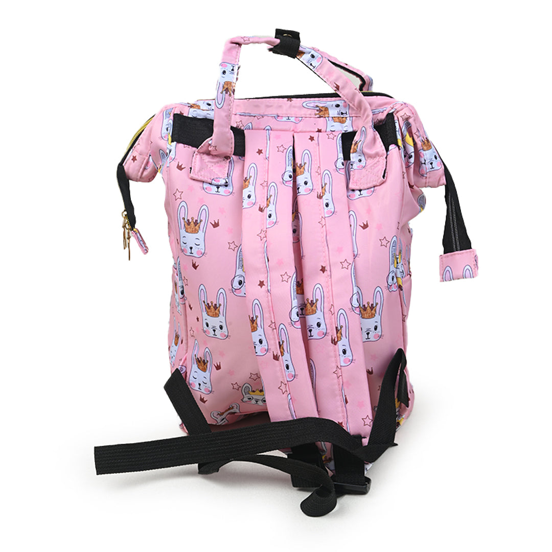 Pink Cat Diaper Bag