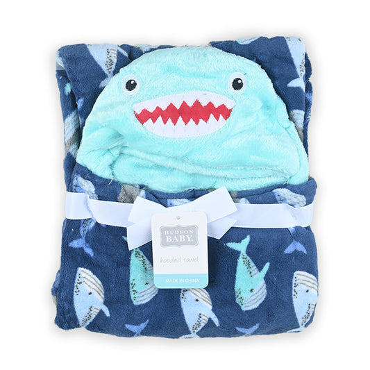 Hudson Shark Hooded Blanket