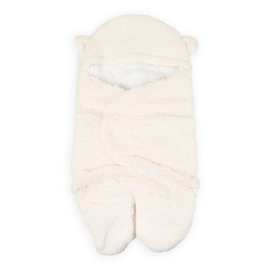 Premium Furry Quilted Warm Winter Newborn Swaddle - Baby Co