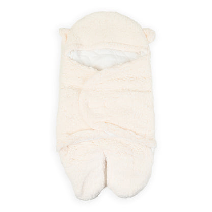 Premium Furry Quilted Warm Winter Newborn Swaddle - Baby Co