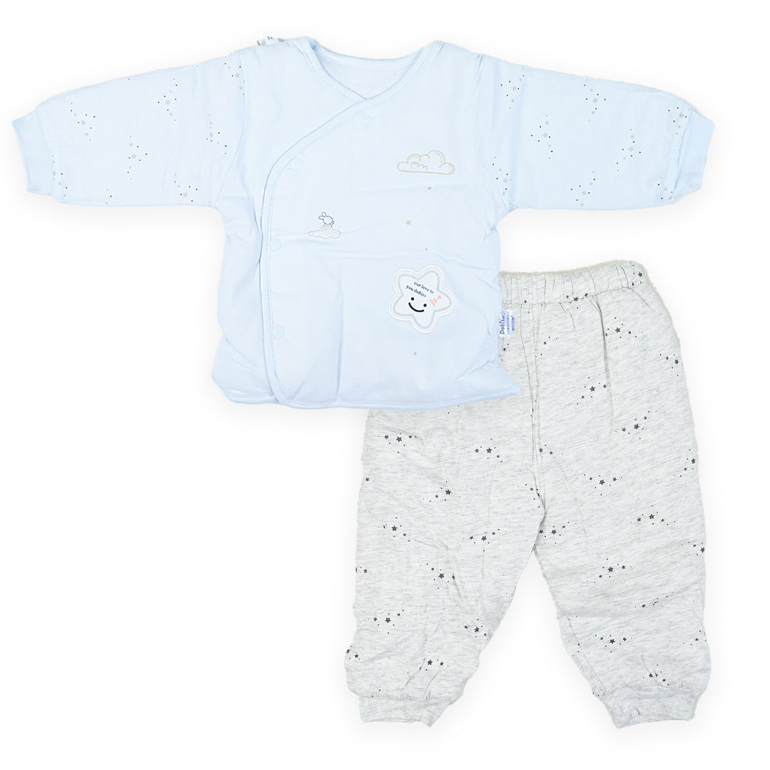 Star Cloud Quilted Shirt And Pajama