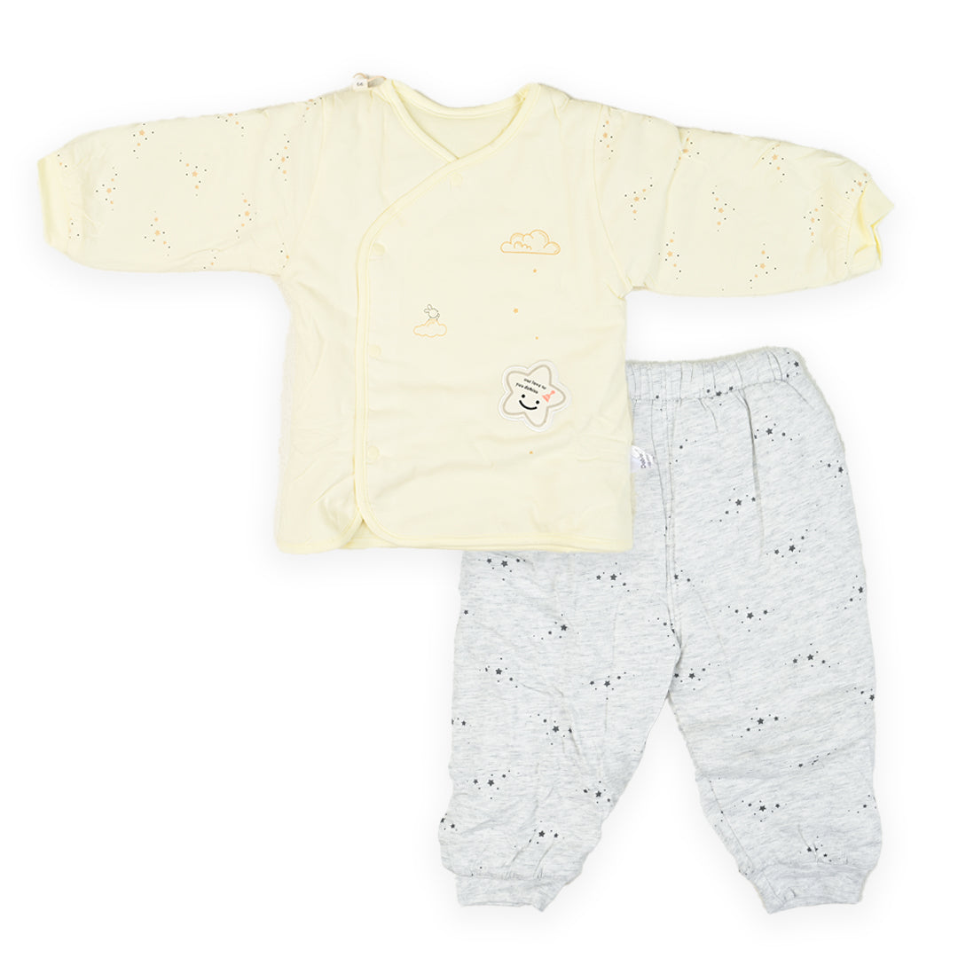 Star Cloud Quilted Shirt And Pajama