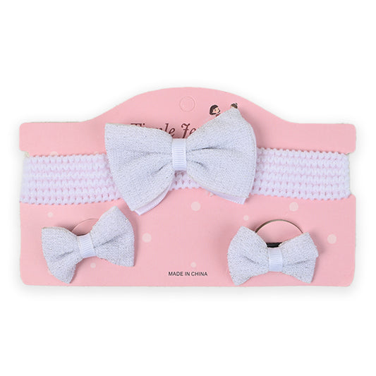 Solid Premium 3 Piece Headband & Clip Set