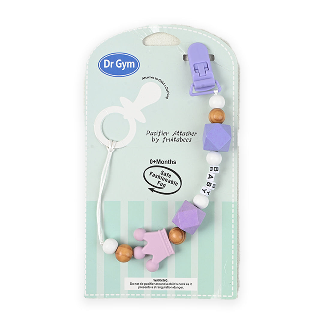 Character Wooden & Silicone Pacifier chain - Baby Co