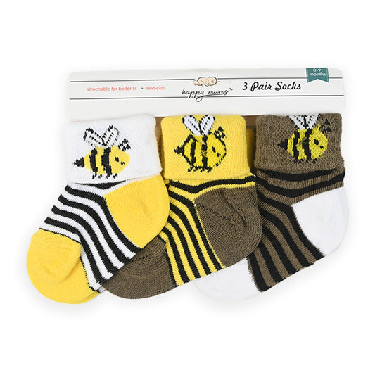 Honeybee Socks Pack Of 3