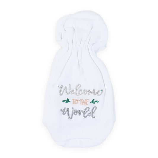 Welcome to the World Warm Feeder Cover Coloured