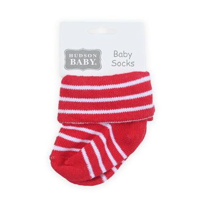 Hudson Pair Of Newborn Baby Socks