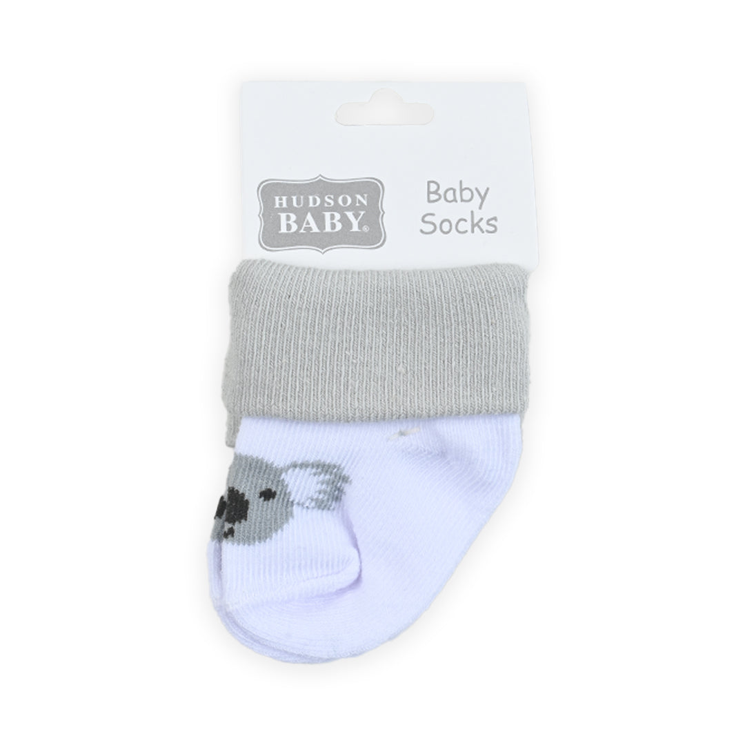 Hudson Pair Of Newborn Baby Socks