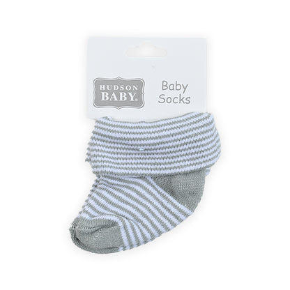 Hudson Pair Of Newborn Baby Socks