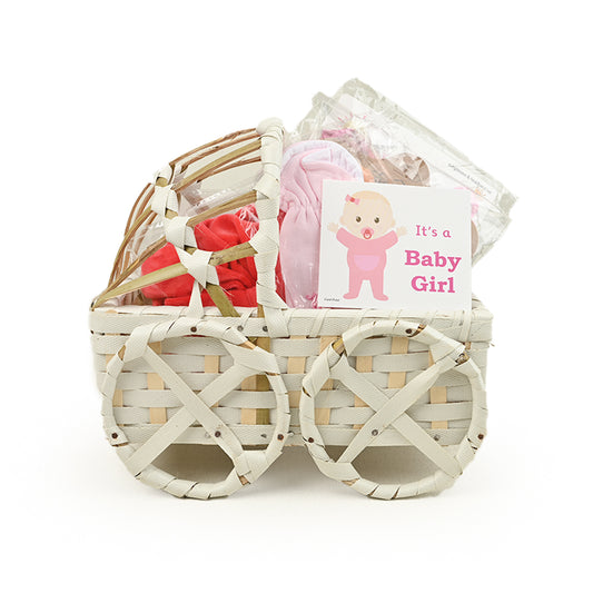 Girls Small Winter Gift Basket