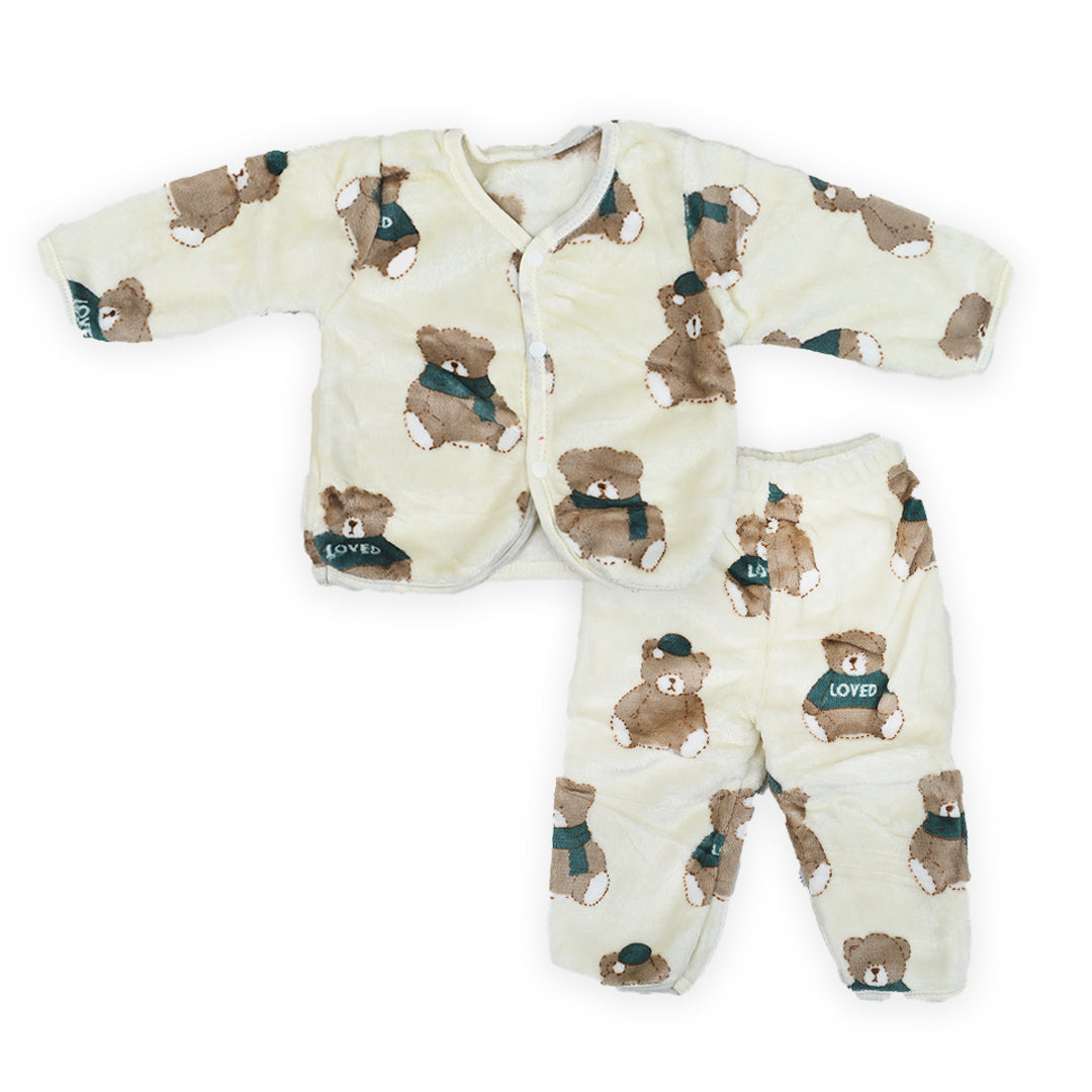 Furry Loved Bear Newborn Winter Shirt & Pajama Winter