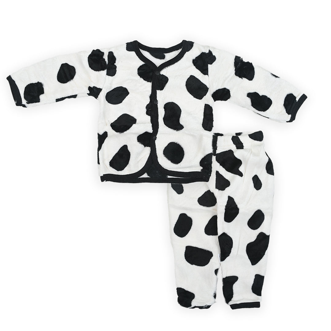 Furry Cow Newborn Winter Shirt & Pajama Winter