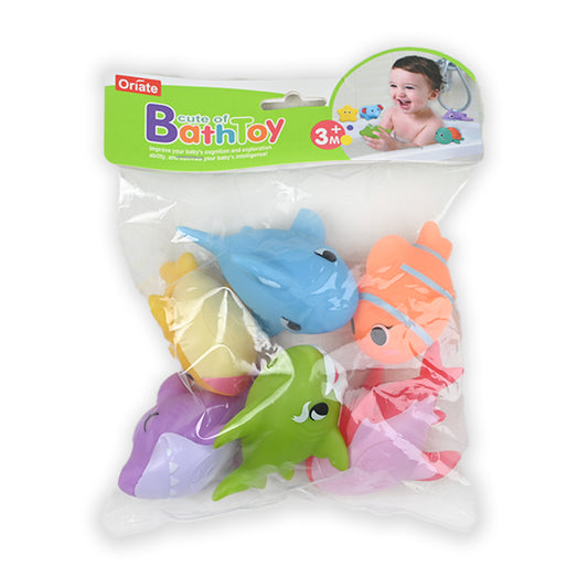 Soft Shark 6 Piece ChuChu Bathing Toys