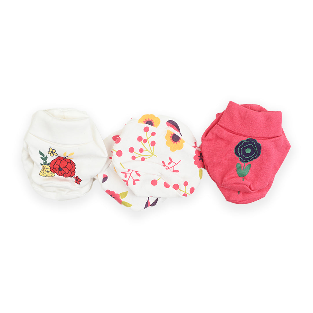 Pack of 3 Baby Mittens