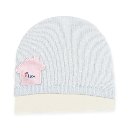 Lite Wool Caps Pink House - Baby Co