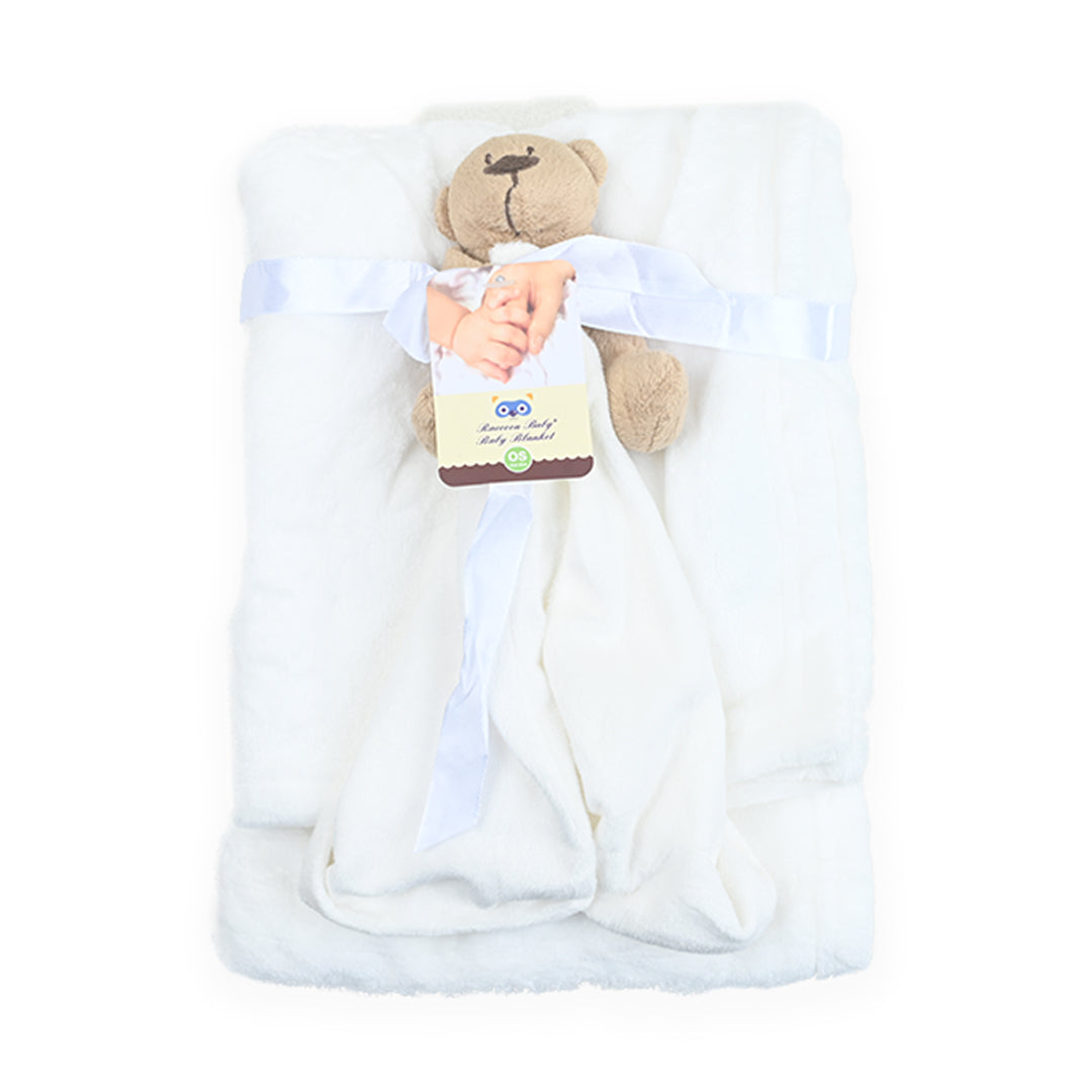 Brown Teddy Security Blanket