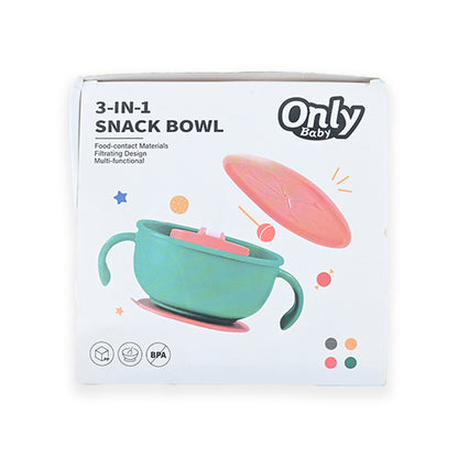 3 in 1 snack Bowl