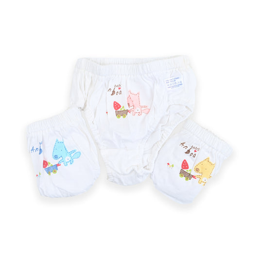 Anboa Fox 3 Piece Baby Underwears