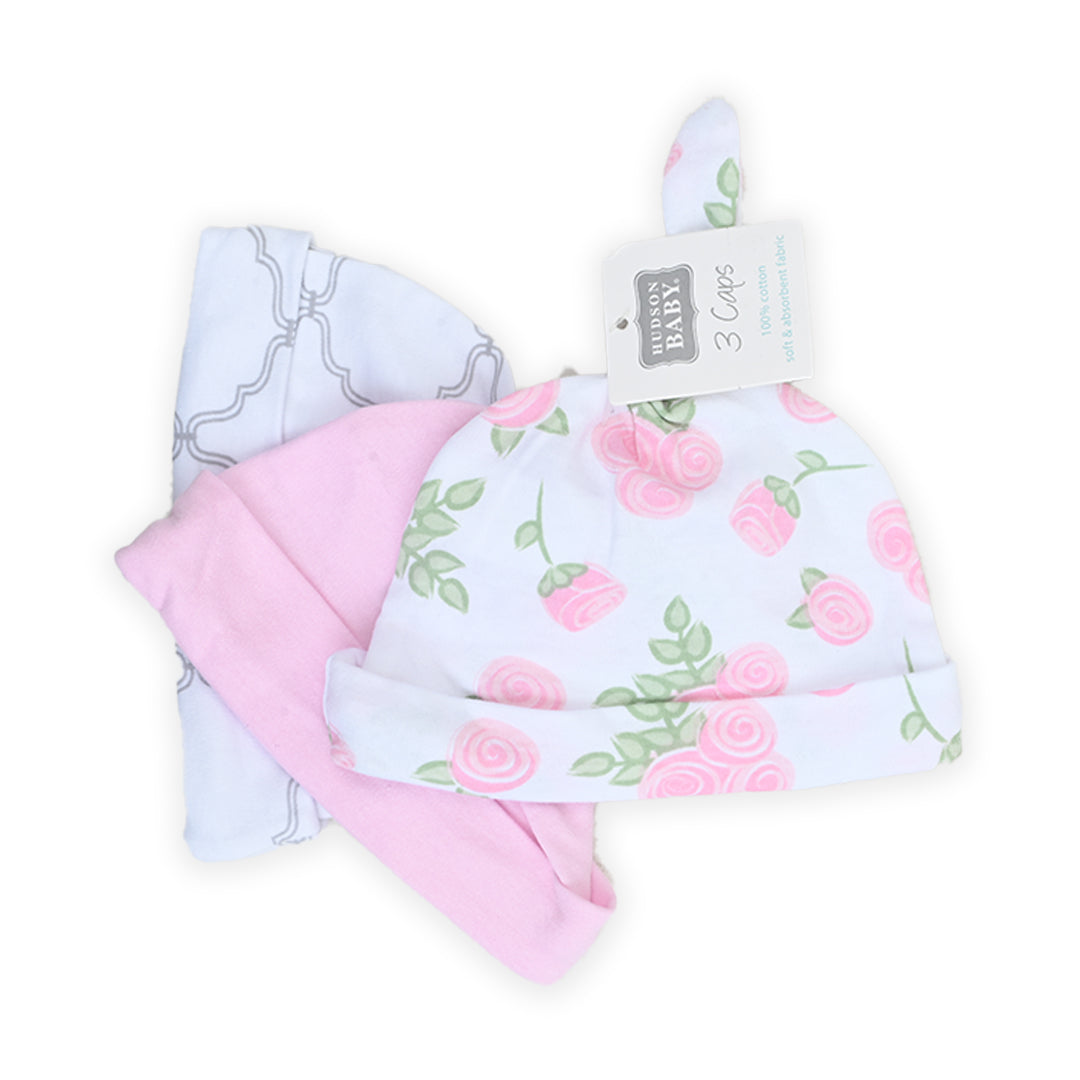 Hudson Knot Caps Pack Of 3 D7