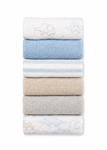 Duck & Duck Pack of 12 Washclothes