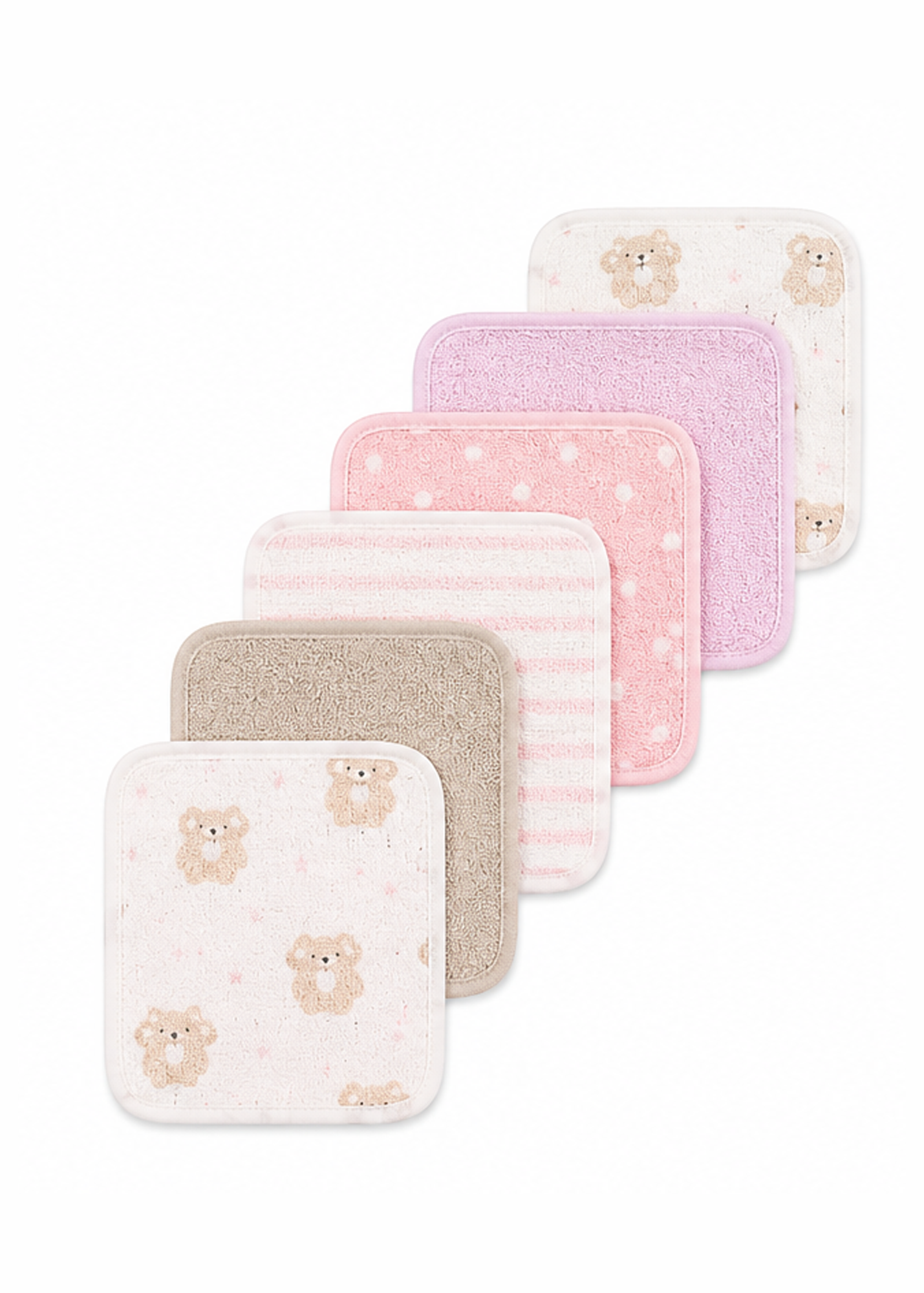 Duck & Duck Pack of 12 Washclothes