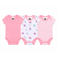 Short sleeve baby bodysuits detail