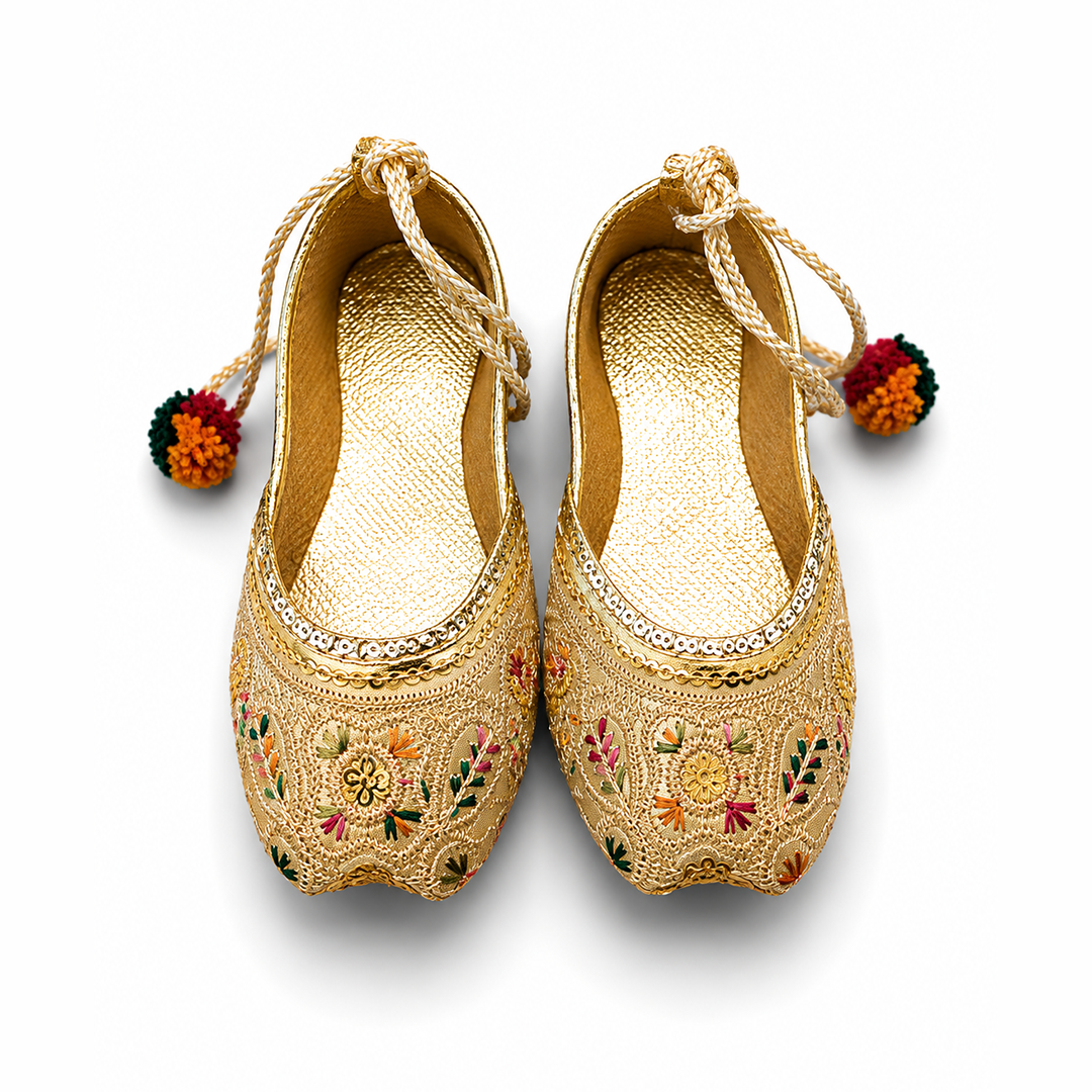 Golden Hour Baby Khussa