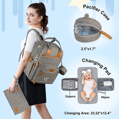 Kabaqoo Premium Baby Diaper Multi Purpose Mother Maternity Bag