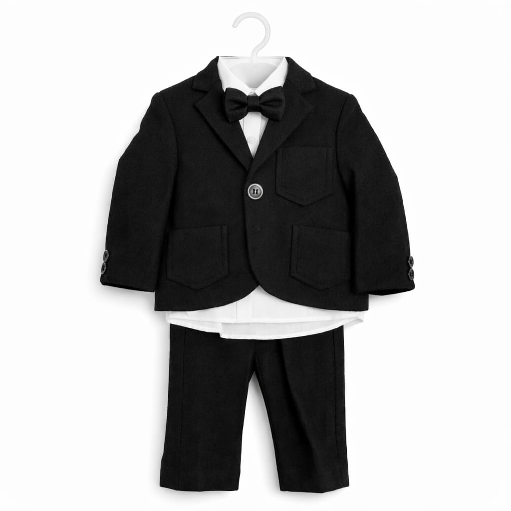 D-Green wool four-piece premium baby pant suit