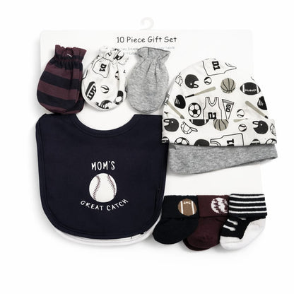 Newborn Baby Essentials Gift Set – (10-Piece Unisex Set) Ball
