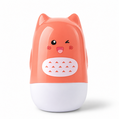 A cute, cat-shaped baby grooming set