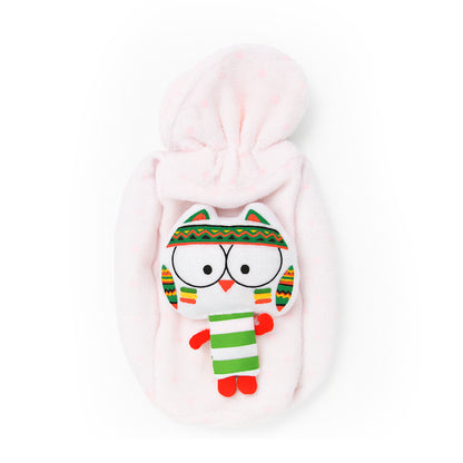 Owl Feeder Cover Pink