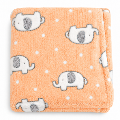 Baby Elephant Snuggle Blanket