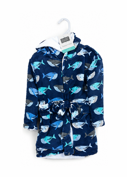 Hudson Furry Bath Robe – Soft & Cozy (0–12 Months)