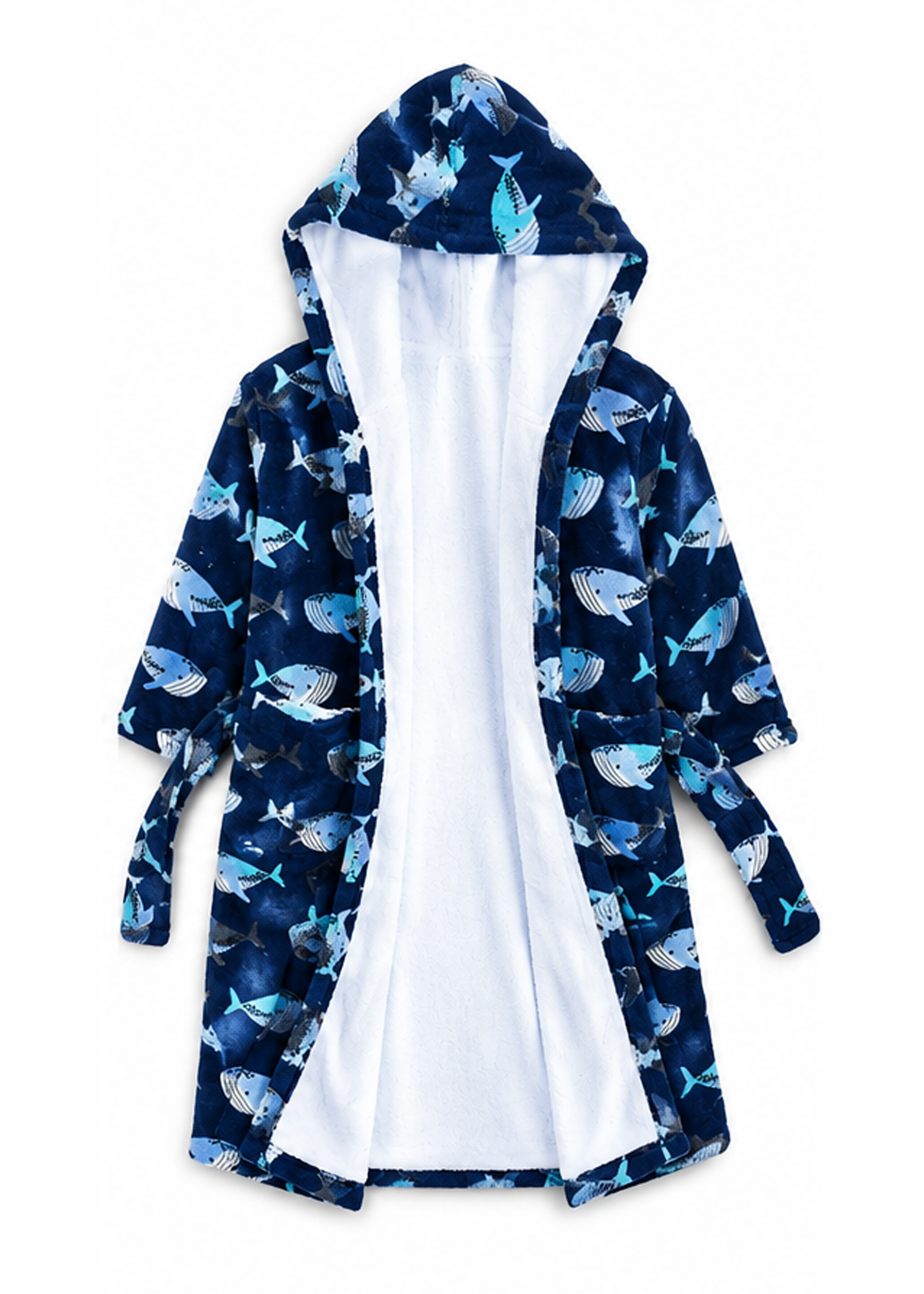 Hudson Furry Bath Robe – Soft & Cozy (0–12 Months)