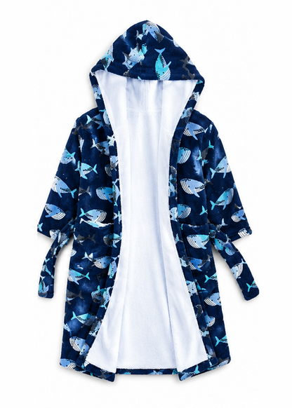 Hudson Furry Bath Robe – Soft & Cozy (0–12 Months)
