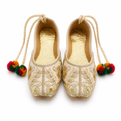 Royal Gold Baby Khussa