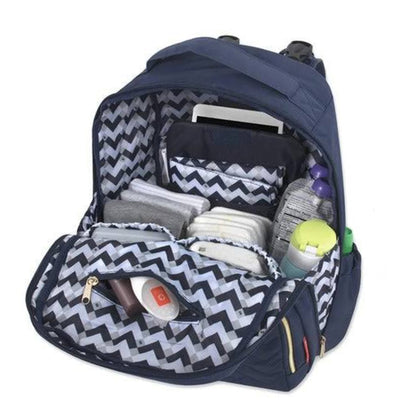Fisher-Price Signature Morgan Quilted Backpack Diaper Bag