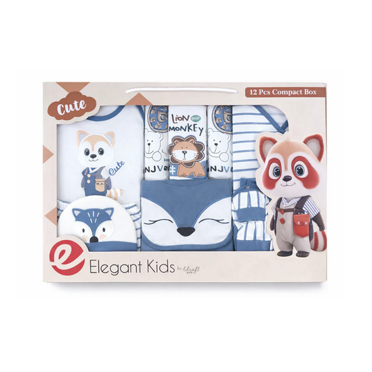 Elegant Fox 12 Piece Unisex Starter Set Gift Box