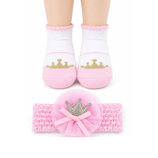 2 Piece Socks & Headwrap Set