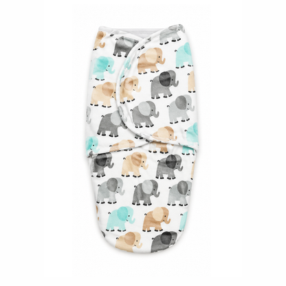 Printed Furry Quilted Swaddle