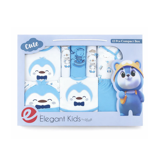 Elegant Penguin 12 Piece Unisex Starter Set Gift Box