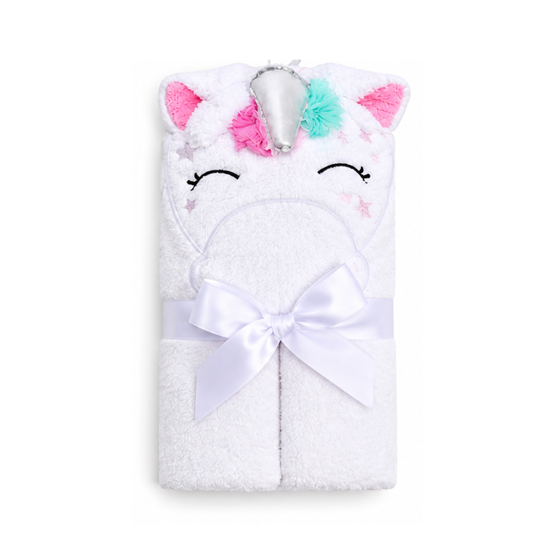 Unicorn Hooded Bath Towel
