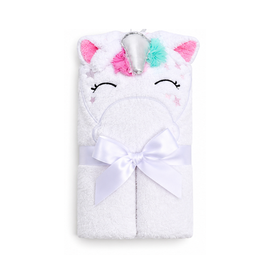 Unicorn Hooded Bath Towel