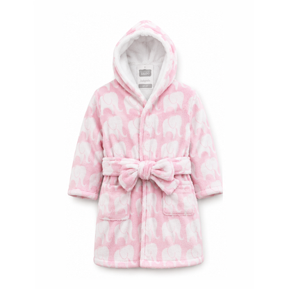 Hudson Furry Bath Robe – Soft & Cozy (0–12 Months)