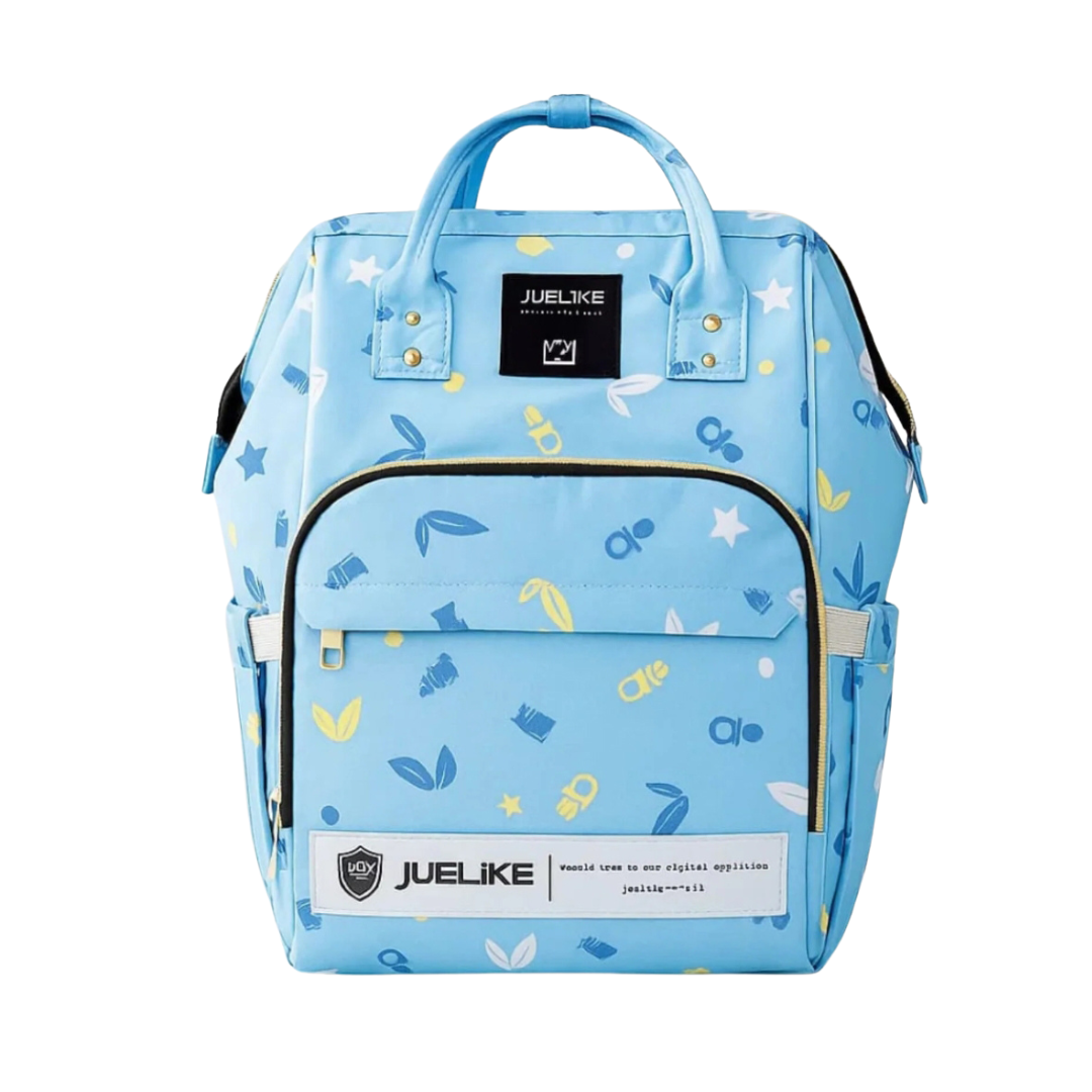 Juelike - Waterproof Diaper Backpack Blue