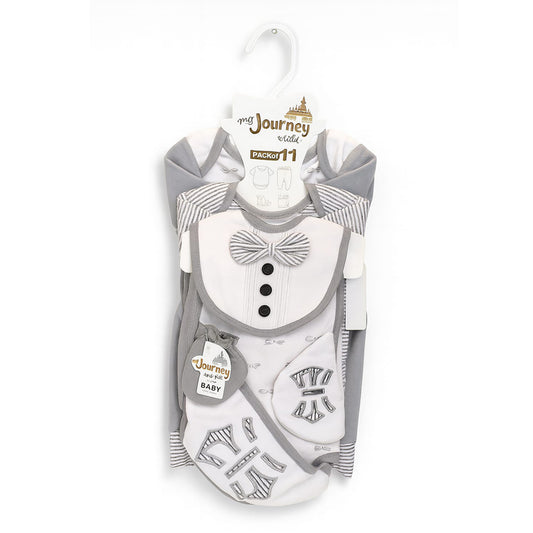 Bow 11 Piece Newborn Winter Starter Set