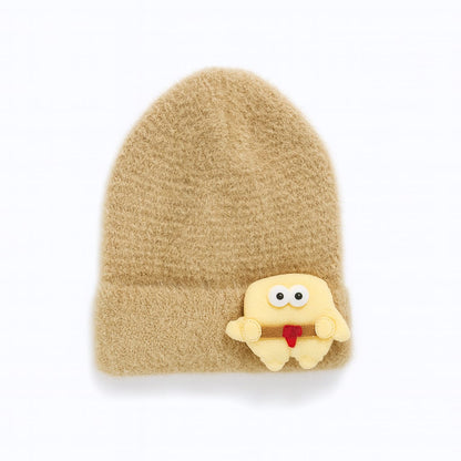 Cartoon Fluff Warm Wool Caps
