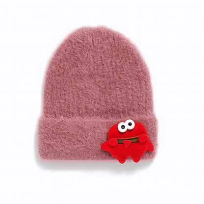 Cartoon Fluff Warm Wool Caps