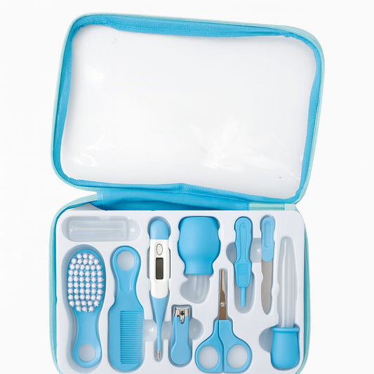 Premium 10 Pieces Baby Care Kit Bag